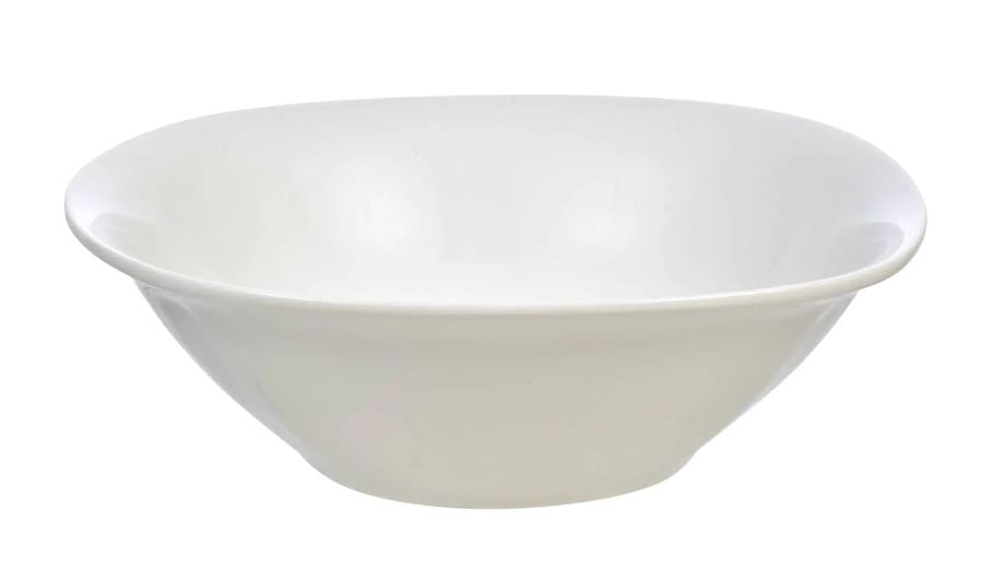 Ceramic White Bowl 8in.