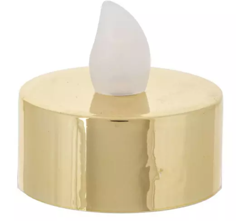 Gold Tea Light LED Candle