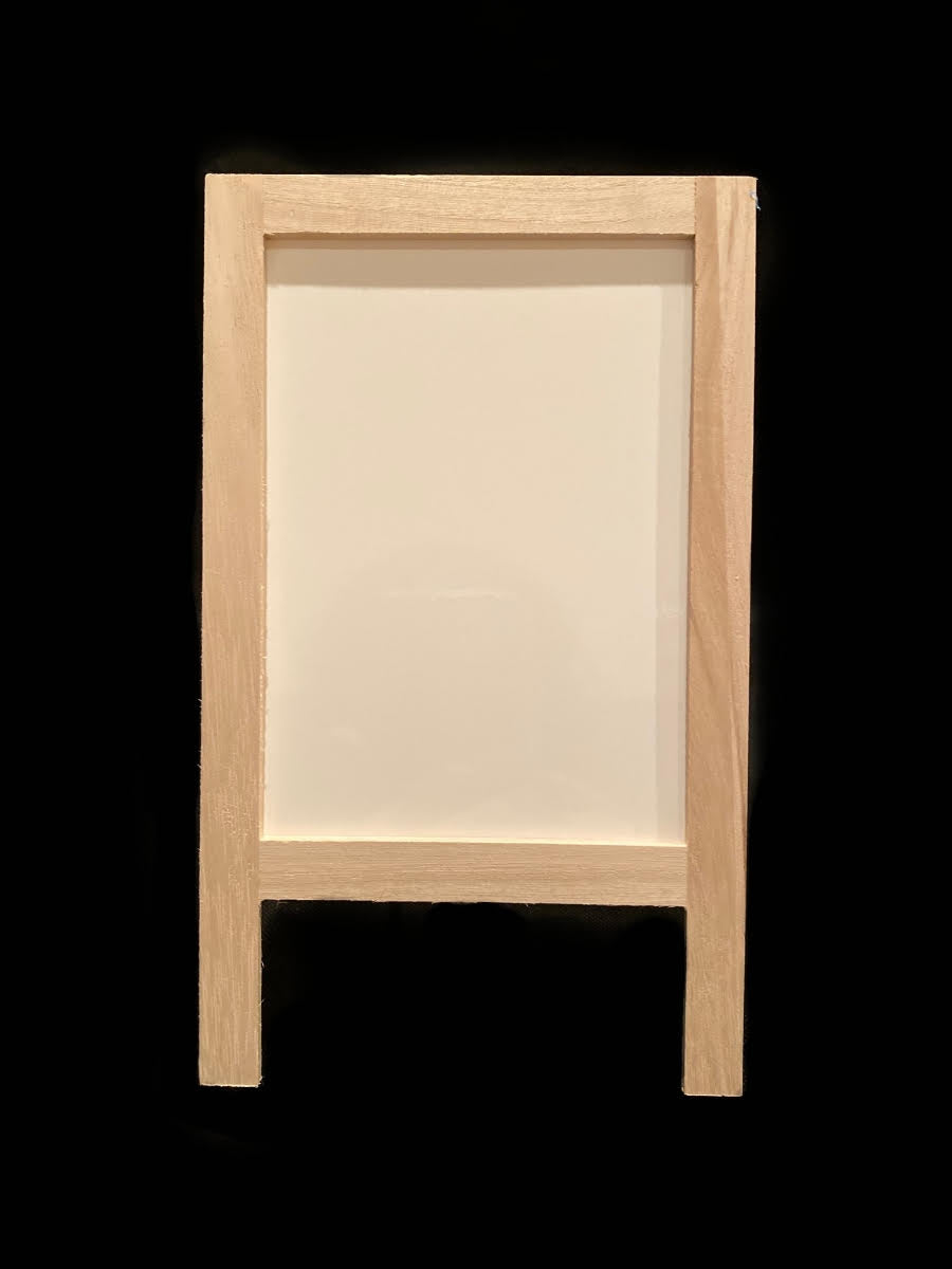 Dry Erase / Chalkboard Stand (Customizable)