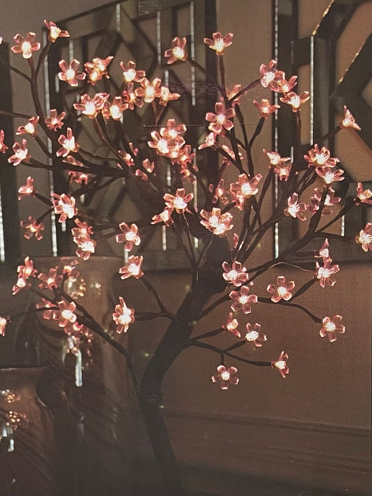 Pre Lit Cherry Blossom Tree (Pink)