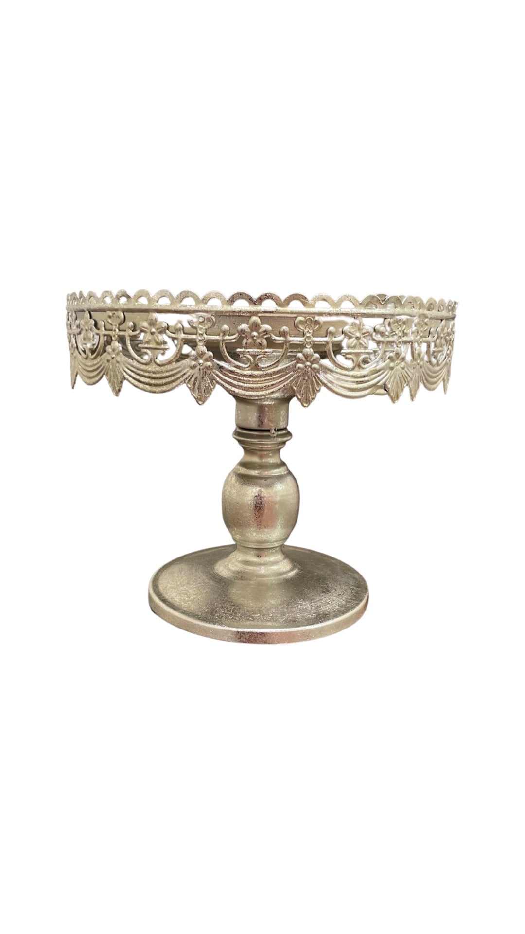 Silver Sea Cake Stand