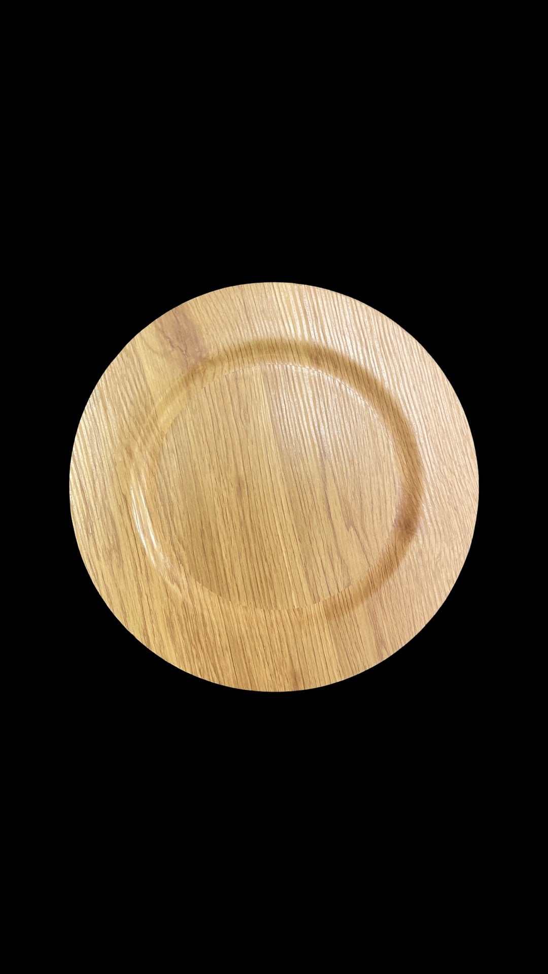 Fruitwood Acrylic Charger