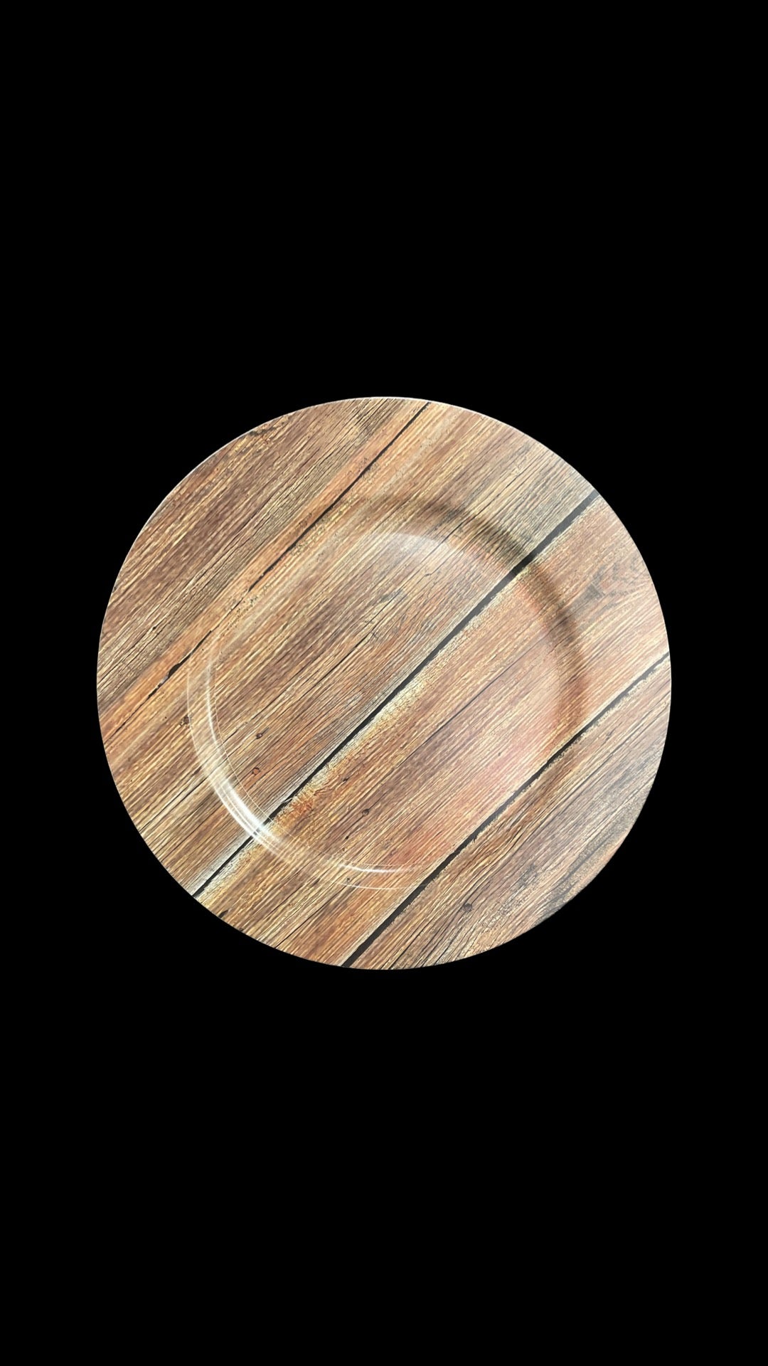 Wooden Acrylic Charger
