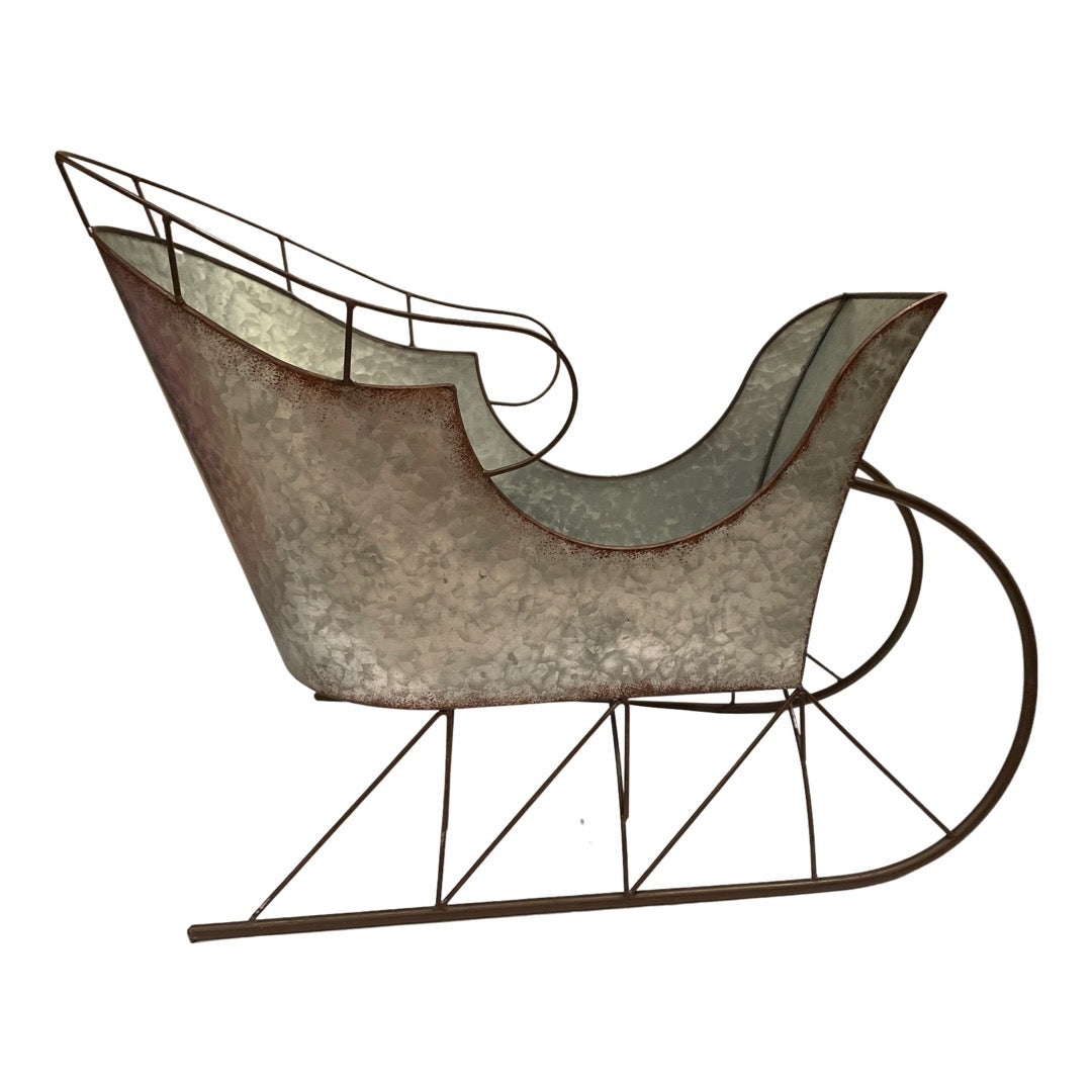 Jumbo Galvanized Sled