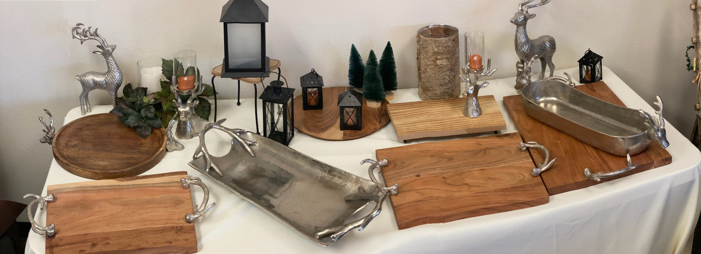 Winter Charcuterie Board Bar