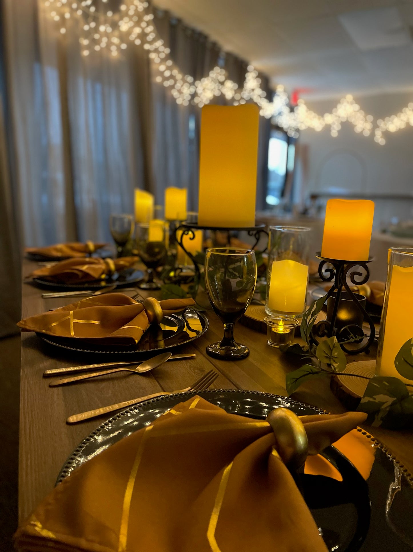 Dinner By Candlelight