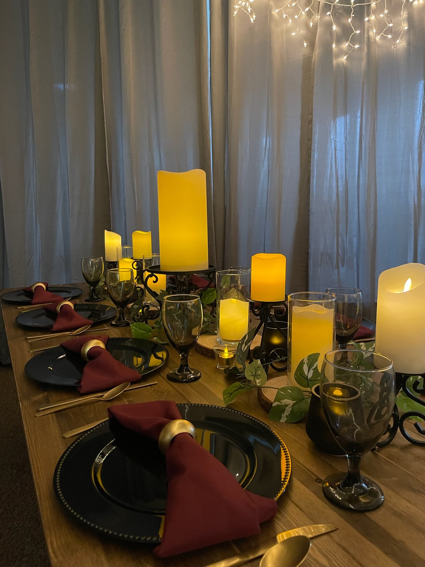 Dinner By Candlelight