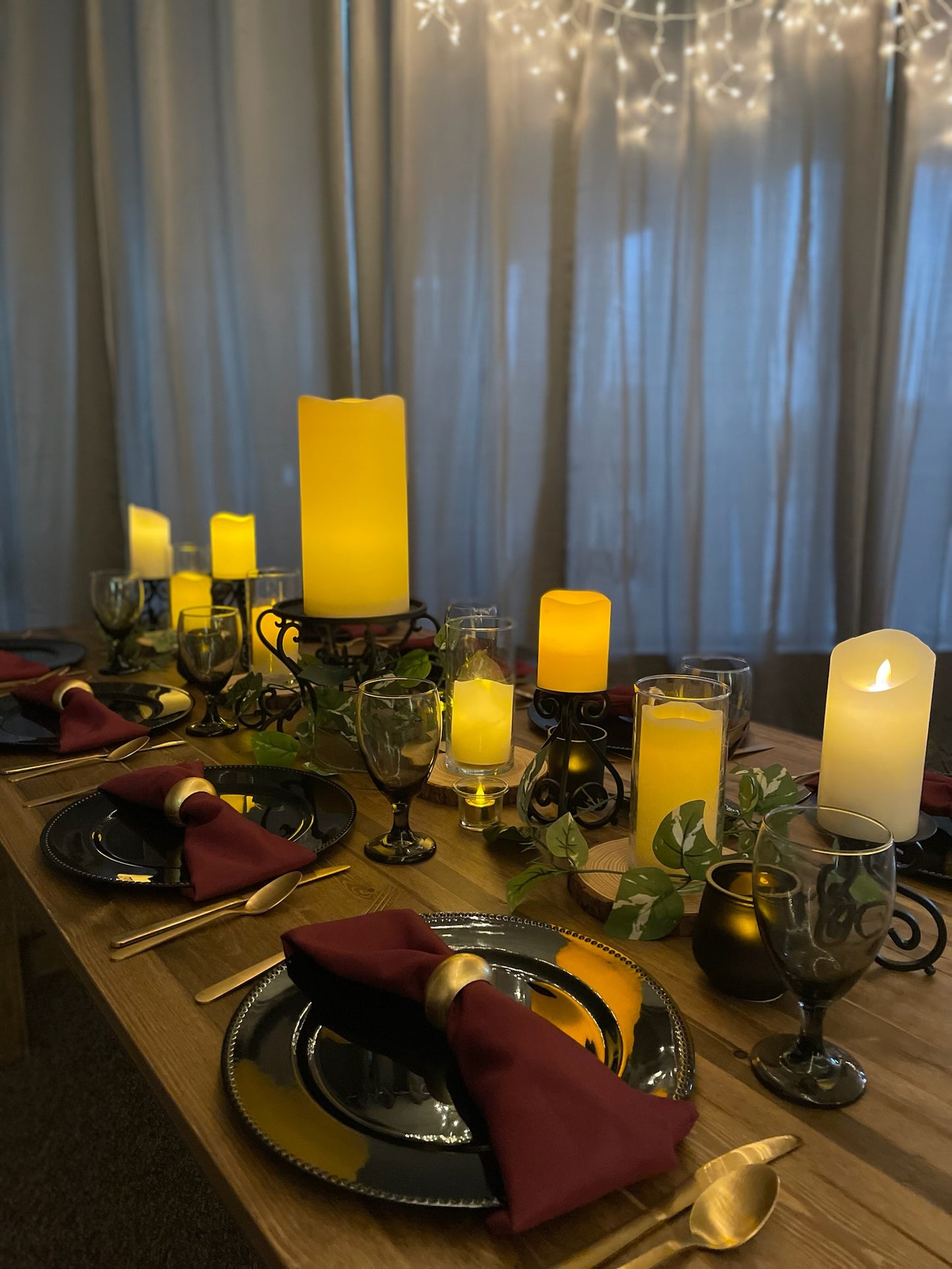 Dinner By Candlelight