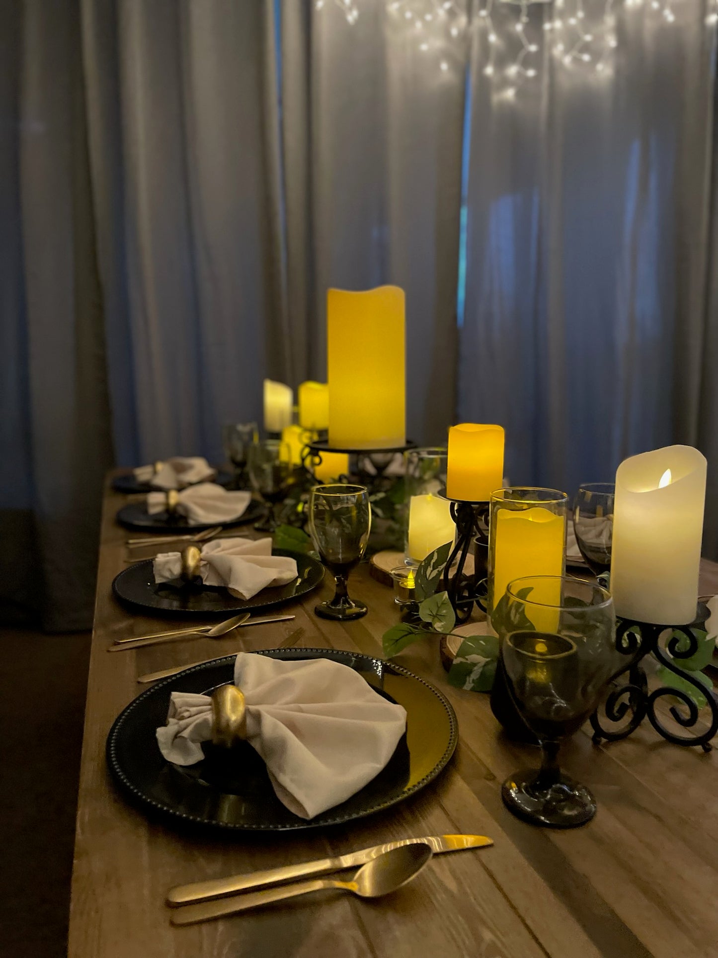 Dinner By Candlelight