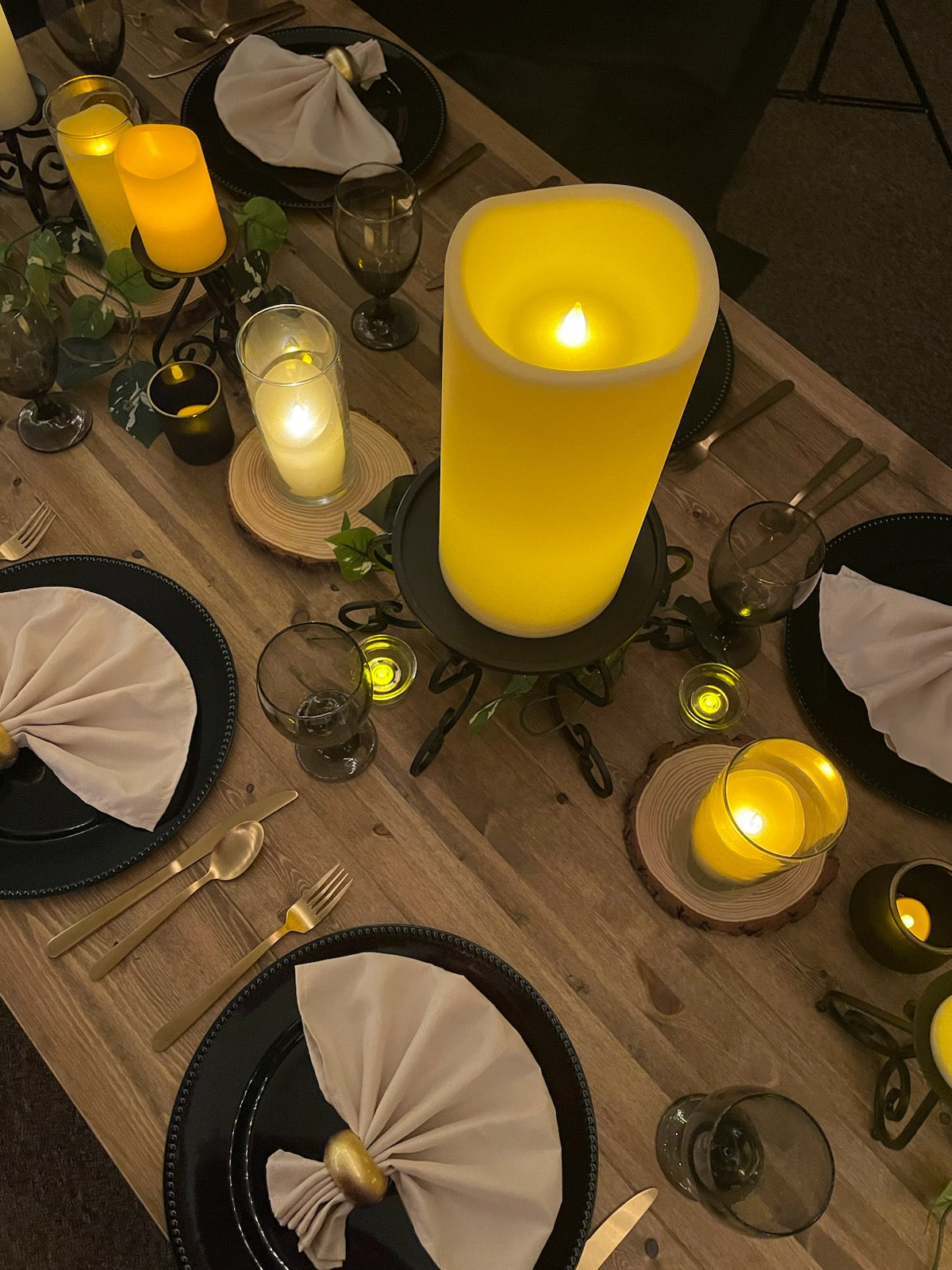 Dinner By Candlelight