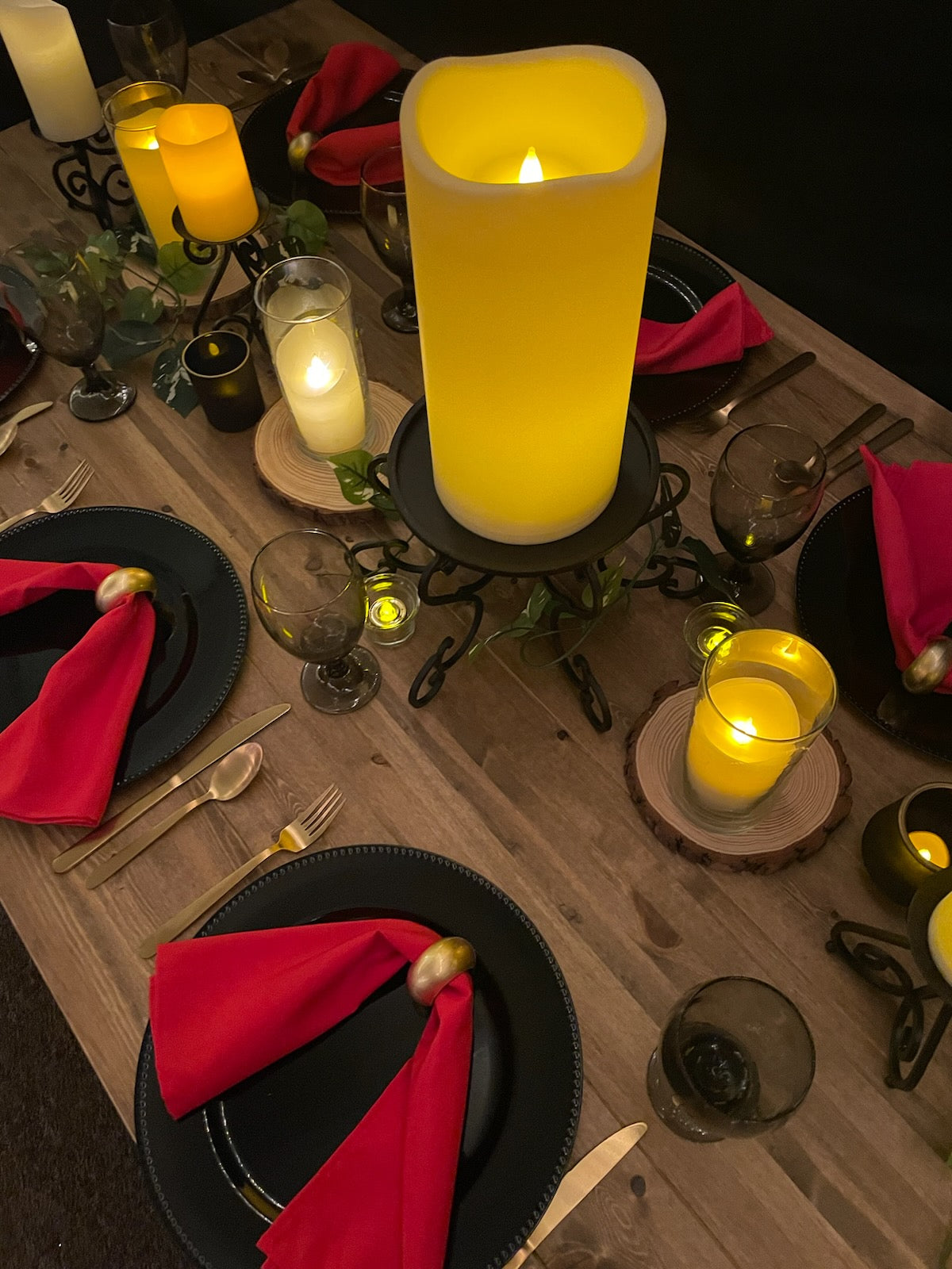 Dinner By Candlelight