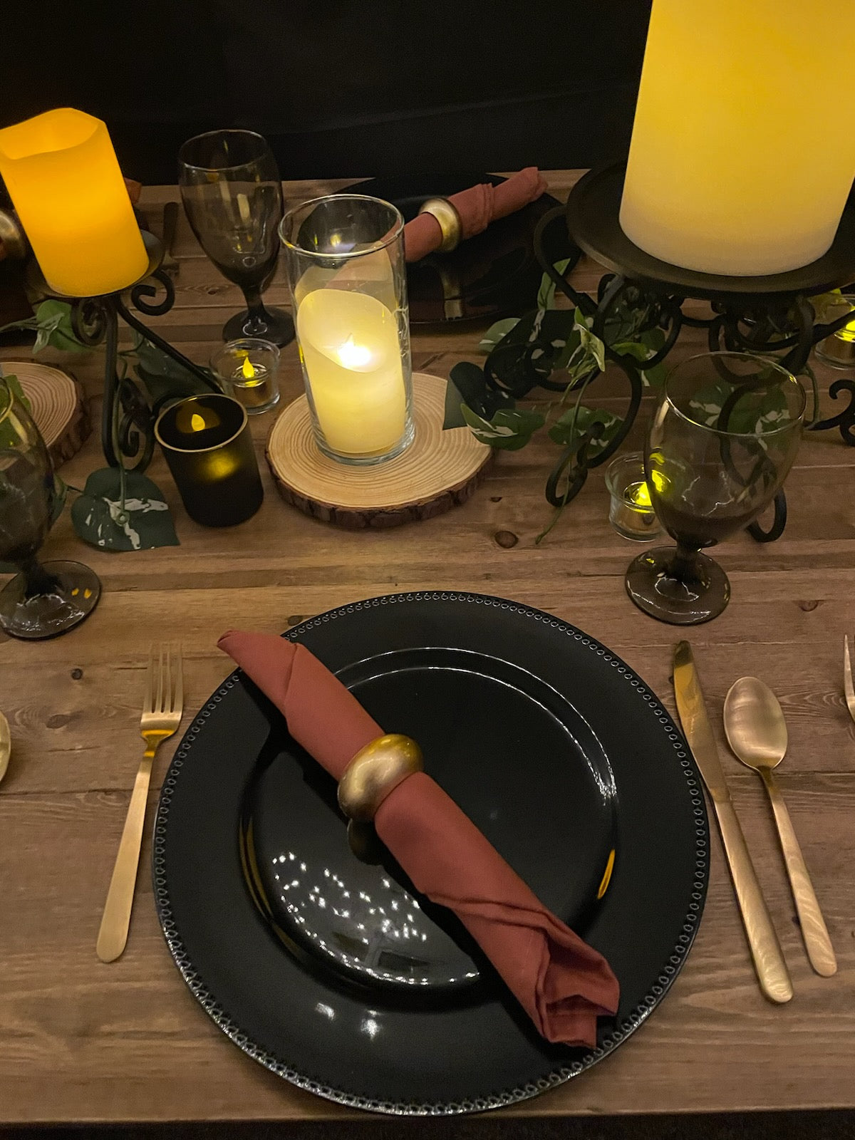 Dinner By Candlelight