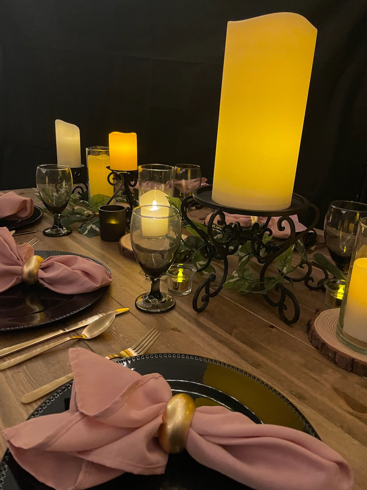 Dinner By Candlelight
