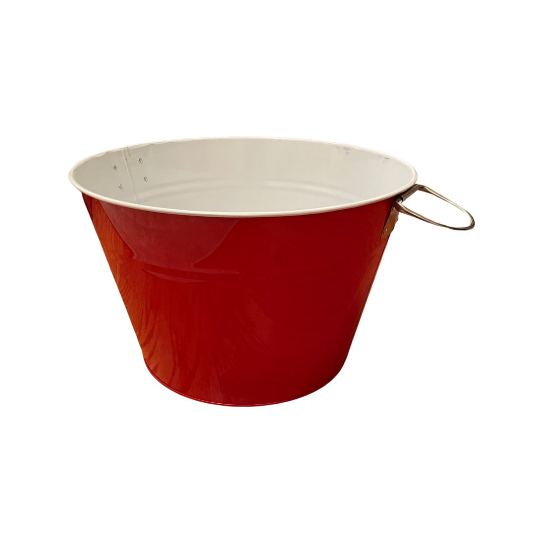 Large Red Beverage Tub