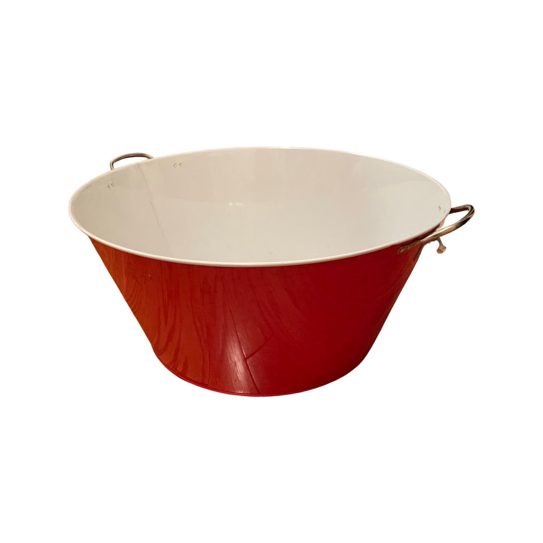 Red Medium Beverage Tub