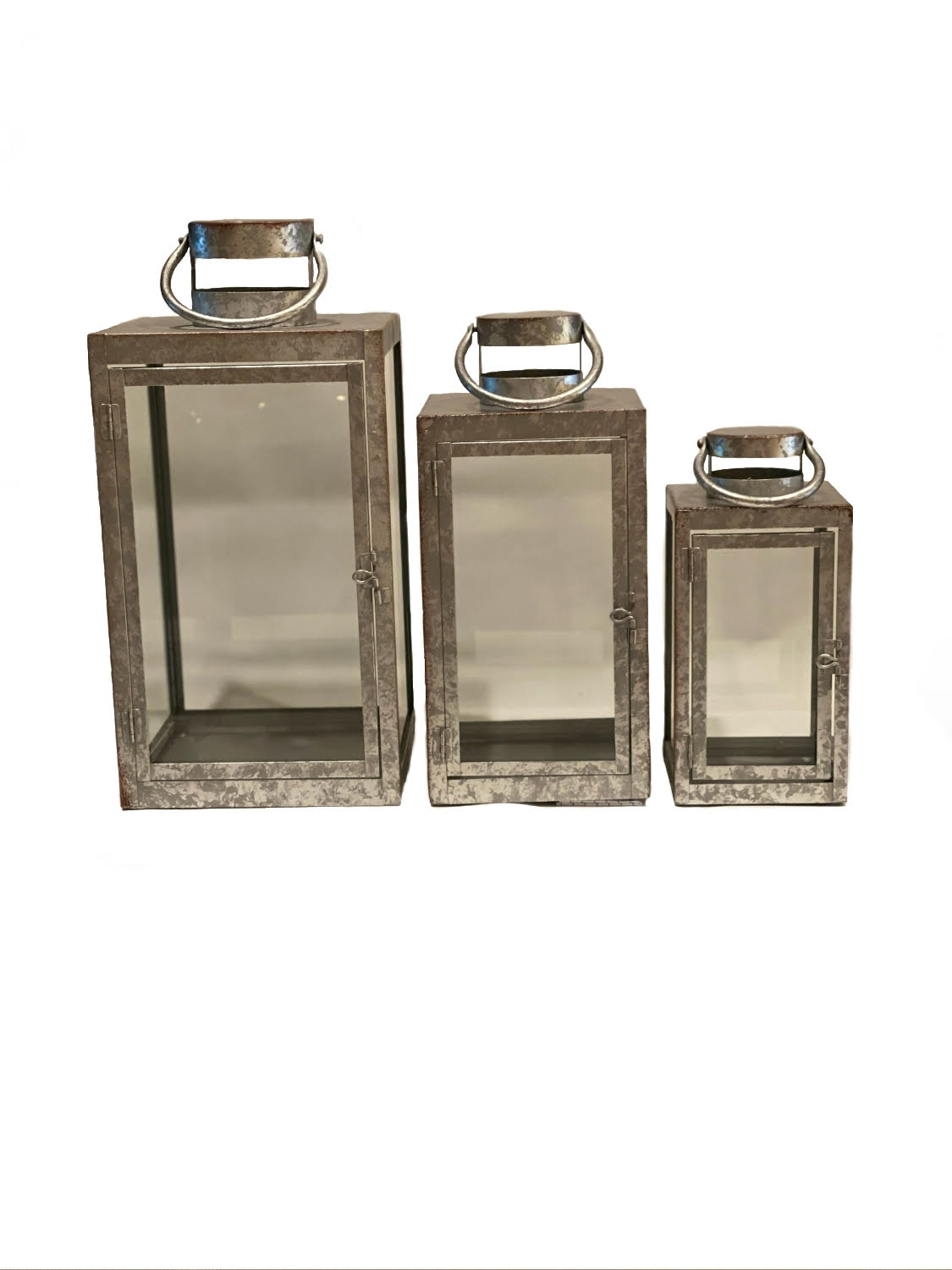 Metal and Glass Lanterns