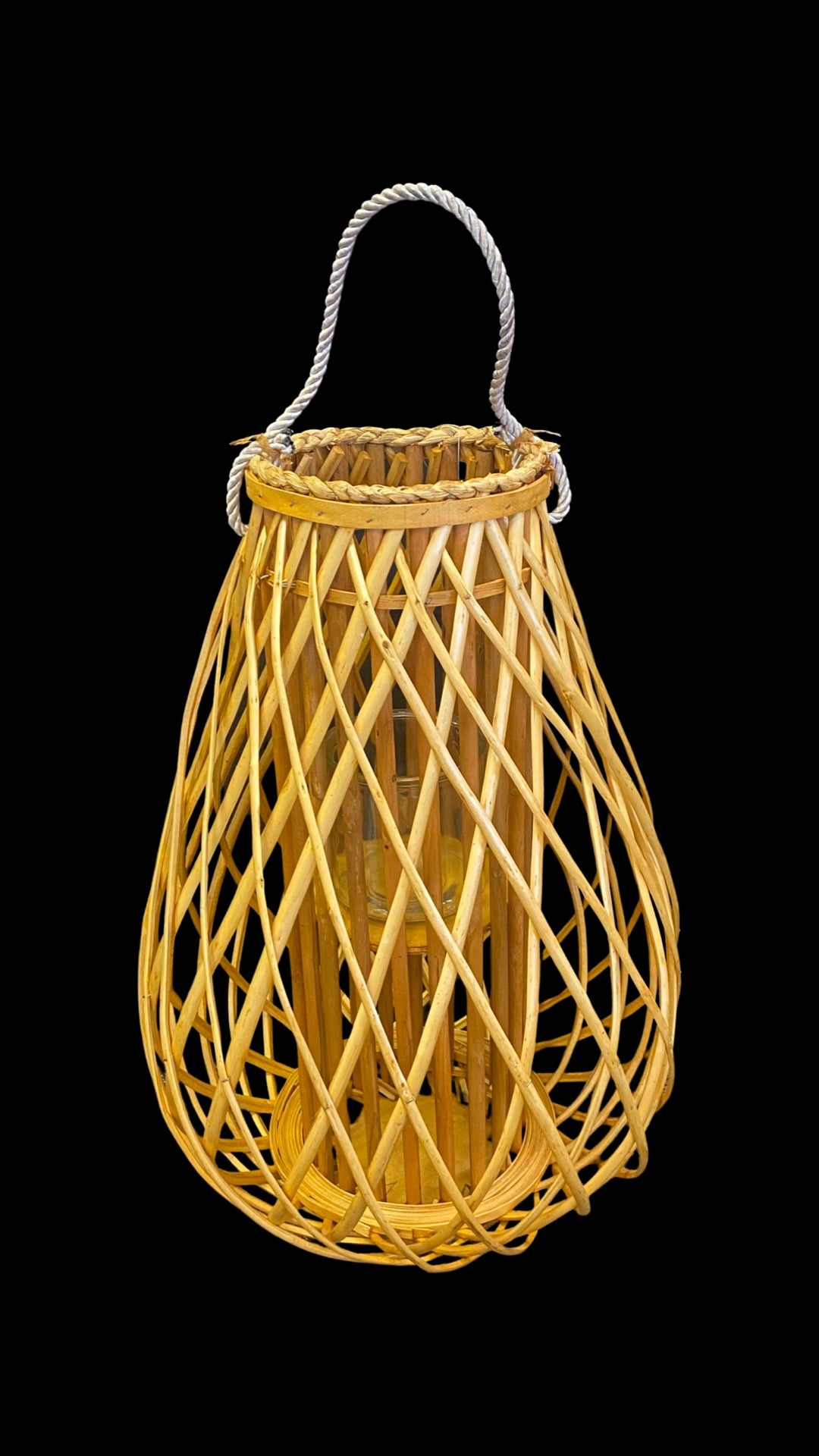 Jumbo Rattan Lantern