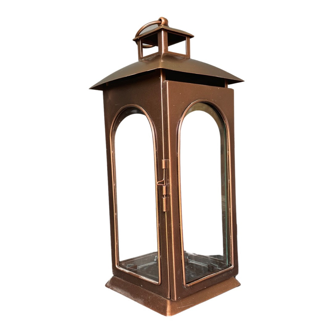 Medium Copper Antique Lantern