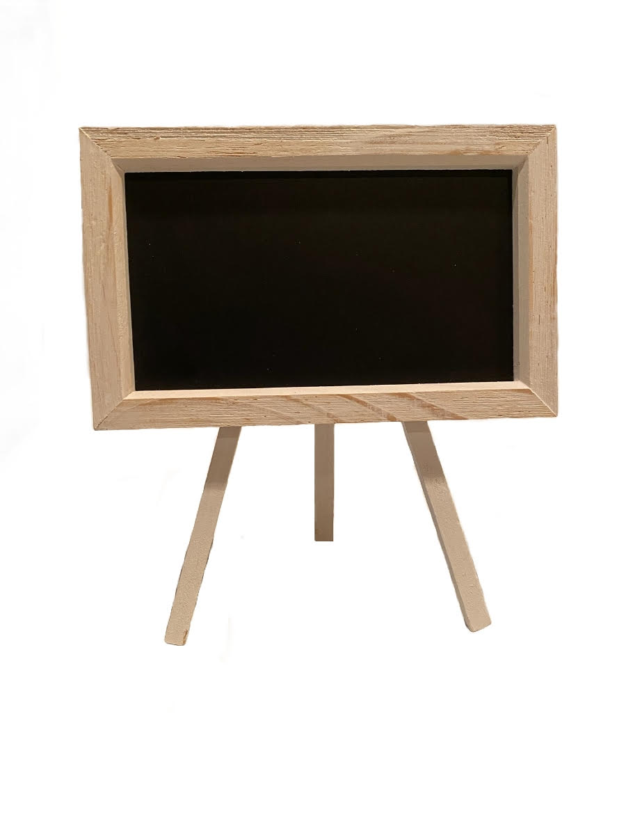 Table Easel Chalkboard (Customizable)