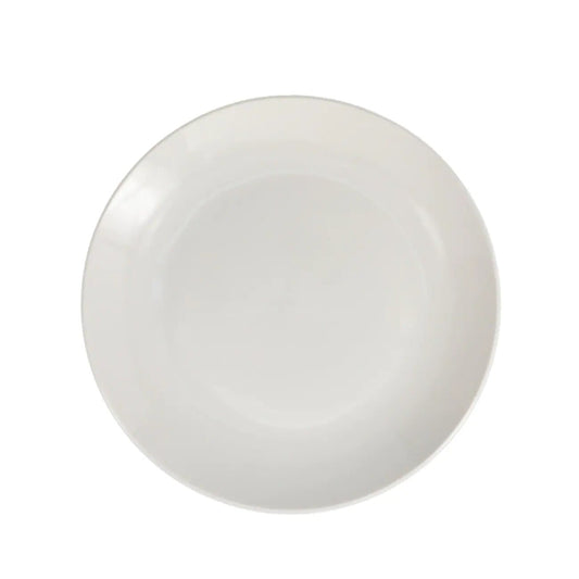 8" Ceramic White Salad Plate
