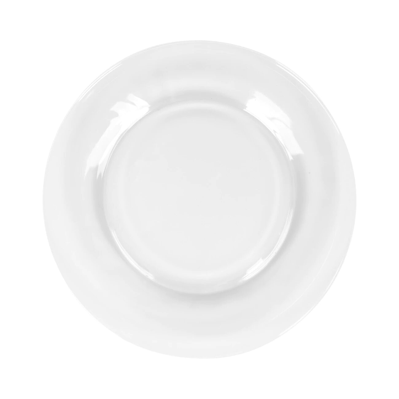 7.5" Clear Glass Salad Plate