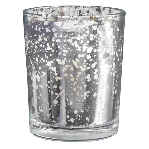Silver Mercury Votive Candle Holder