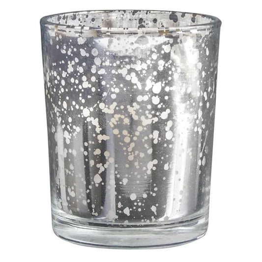 Silver Mercury Votive Candle Holder