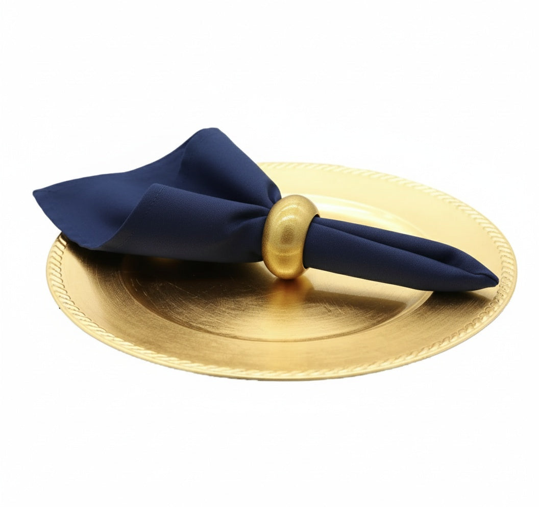 Matte Gold Acrylic Napkin Ring