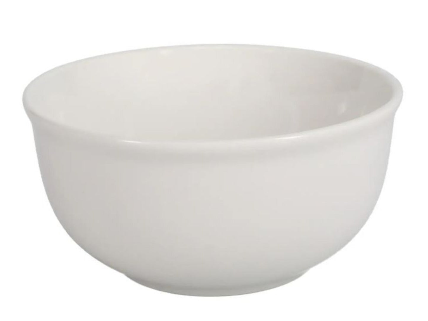 Ceramic White Bowl 6in.