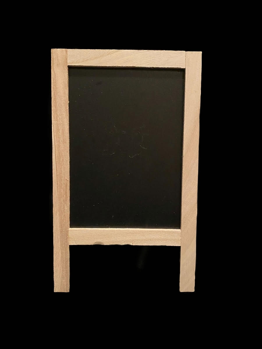 Dry Erase / Chalkboard Stand (Customizable)