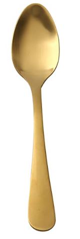 Matte Gold Tea Spoon